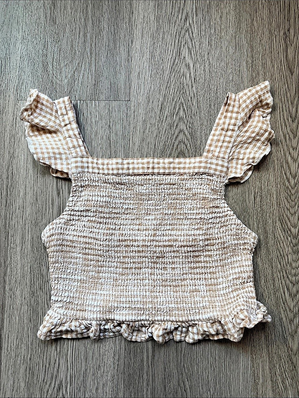 Cotton On Gingham Ruffle